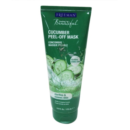 Freeman Feeling Beautiful Cucumber Facial Peel Off Mask, Skin Silkening 6 Oz