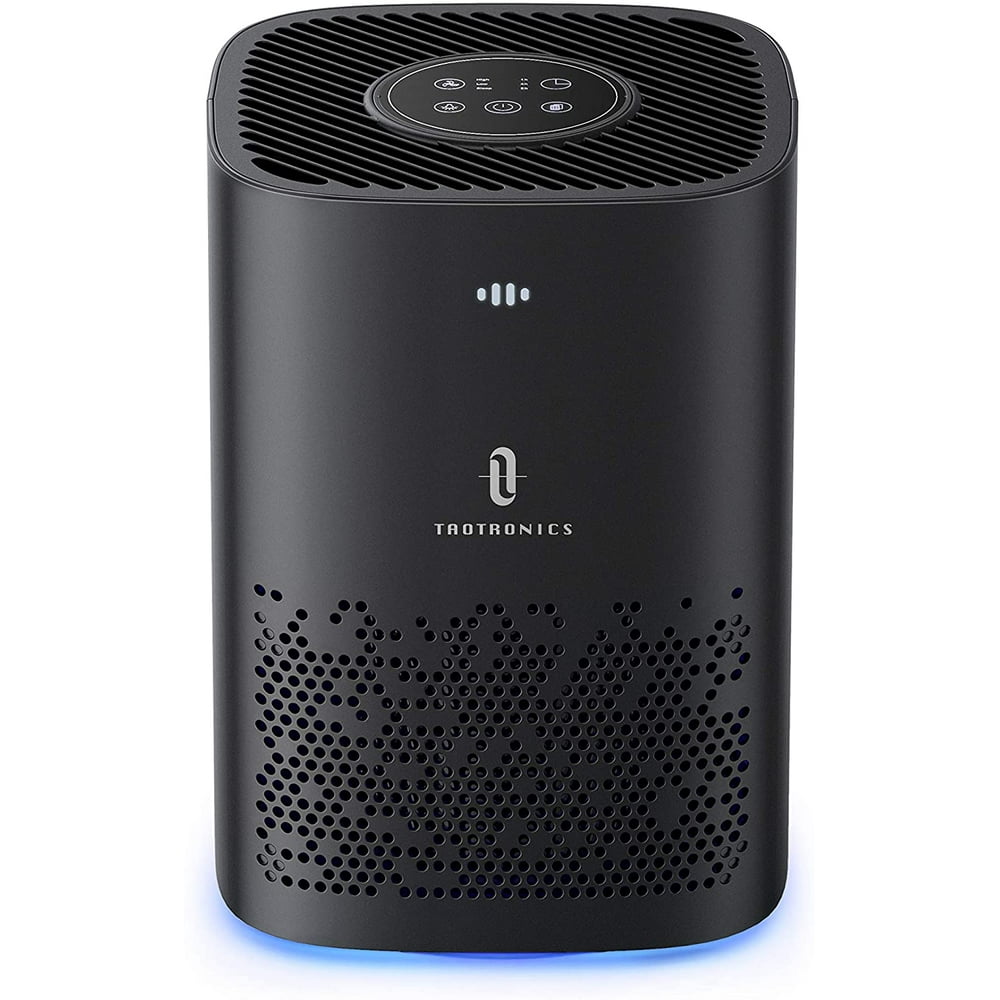 TaoTronics Air Purifier, Quiet 24db for 224 SQ.ft, Remove 99.9 Smoke