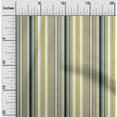 thumbnail image 1 of oneOone Cotton Silk Fabric Multicolor Stripe Printed Craft Fabric BTY 42 Inch Wide, 1 of 1