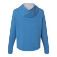 thumbnail image 5 of North End NE729W Women's Spirit Textured Hooded Pullover-Light Nautical Blue Heather-S, 5 of 6