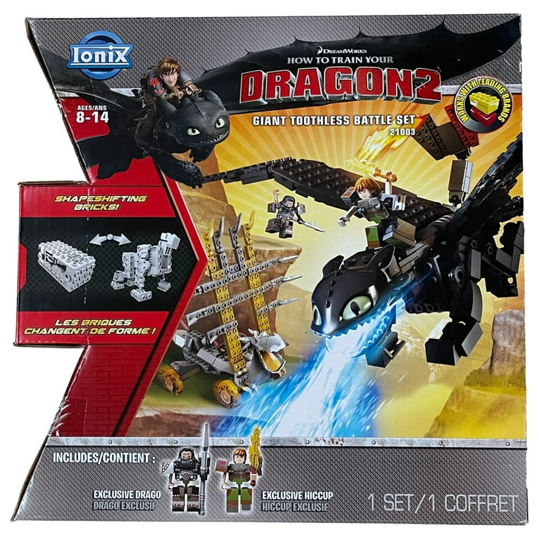 IONIX How To Train Your Dragon 2 Giant Toothless Battle Set