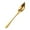 Gold, variant on Stainless Steel Drizzling Spoon - Tapered Spout, Ergonomic Handle & Multiuse - Cake Decoration Tool for Baking