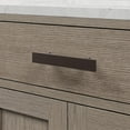 thumbnail image 4 of Water Creation Chestnut 72" Wood Double Bathroom Vanity in Gray/Rubbed Bronze, 4 of 11