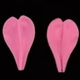 thumbnail image 4 of 2Pcs Silicone Mold Flower Leaf Clay Making Mold Double Side Leaf Mold for Fondant Cake Decor 50-945 pink, 4 of 6