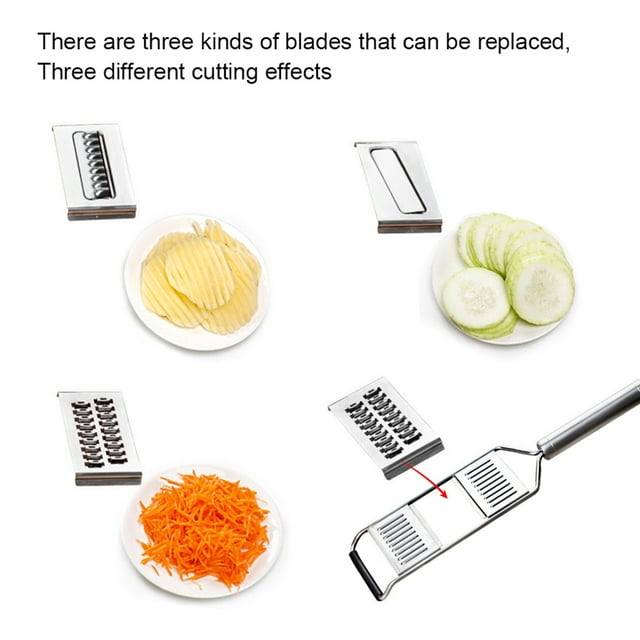 Râpe à Légumes Multi-Usage Râpe en Acier Inoxydable Coupe-Légumes Manuel Outils de Cuisine