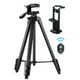 thumbnail image 1 of Trípode para celular Trípode extensible para smartphones con plataforma giratoria panorámica de 360 grados y tornillos de montaje universales de 1/4, trípode para celular con soporte para celular y, 1 of 5