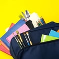 thumbnail image 5 of Juego de cubiertos de 4 paquetes con estuche portátil, juego de cubiertos de acero inoxidable con bolsa para exteriores (4 piezas negras), 5 of 5