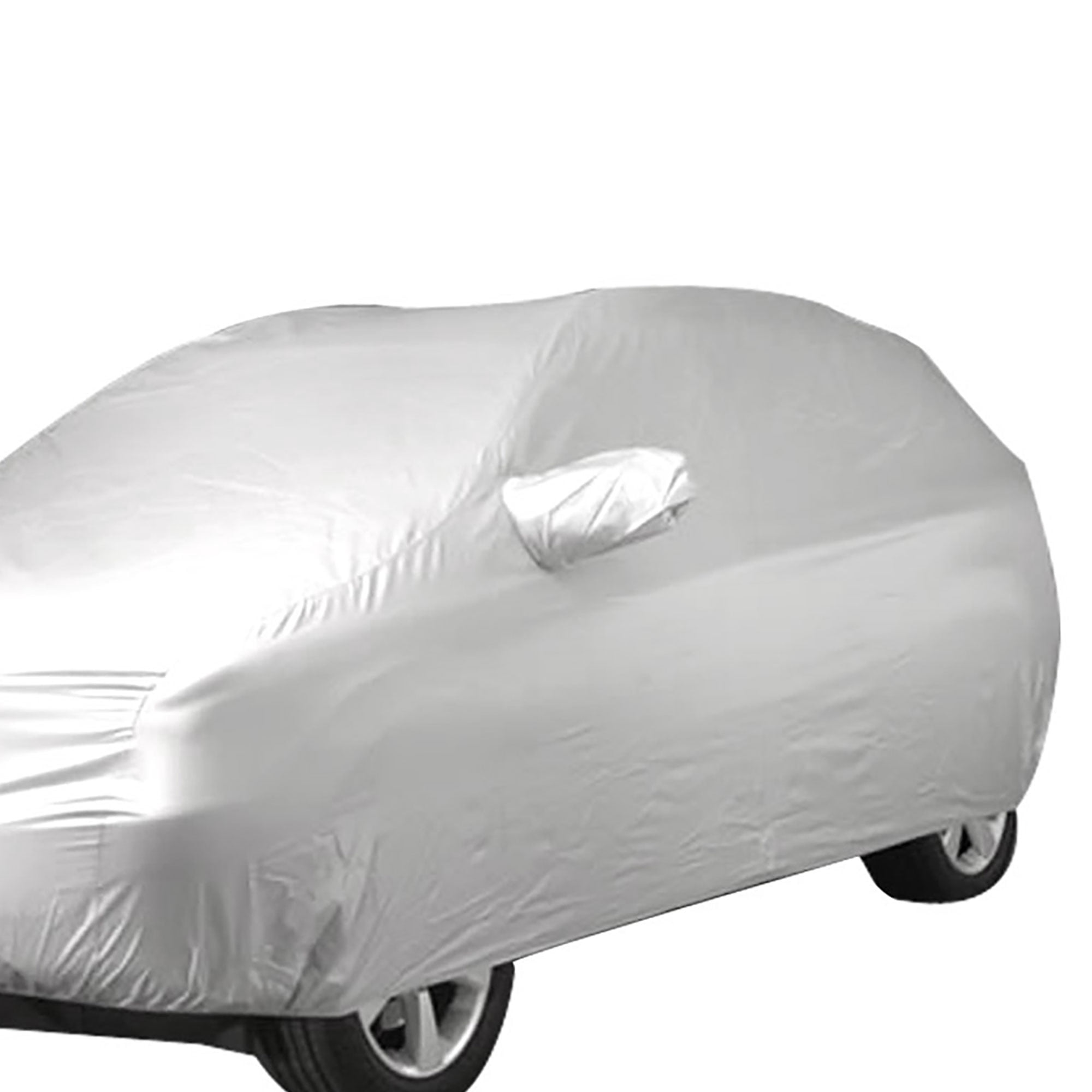 Unique Bargains XL Full Car Cover Protection Silver Tone