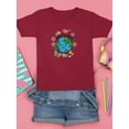 thumbnail image 3 of Protect The World Quote T-Shirt Juniors -Image by Shutterstock,  Small, 3 of 4