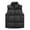 Black, variant on APEXFWDT Men's Puffer Vest Zipper Sleeveless Jacket Stand Collar Winter Outerwear Windproof Lightweight Warm Vests with Pockets Insulated Vest, S-5XL