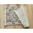 thumbnail image 4 of Fennco Styles Antique Turkish Printed with Fringe Placemats 14" W x 19" L, Set of 4 - Brown Oriental Woven Table Mats for Dining Room, Banquets, Family Gatherings, and Holidays, 4 of 6