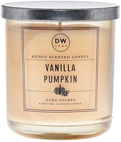 DW Home SEA SALTED PUMPKIN Richly Scented Candle Single Wick 9 oz. 