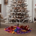 thumbnail image 6 of Bingfone Christmas Tree Skirt Mat Christmas Decoration Interior 48"-Skull, 6 of 8