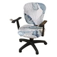 thumbnail image 1 of Cateissary Cubierta suave y cómoda de la silla de la oficina del estiramiento de la experiencia del asiento de la cubierta de la silla del Decoración del hogar campo verde, 1 of 6