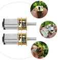 thumbnail image 4 of 2pcs Micro Speeds Reduction Motor Full Metal Electric Gear Box Motor, 4 of 8