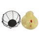 thumbnail image 2 of 1 cesta para aperitivos con forma de pollo, soporte para huevos, cesta de almacenamiento para el hogar., 2 of 5