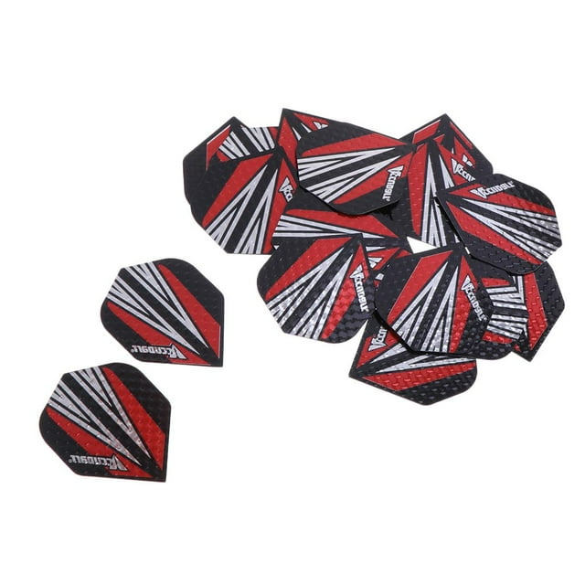 tamizeot 20Pcs Professional Flights Plastic Tail Wing Darts Protectors Type S