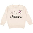 thumbnail image 2 of Inktastic Butterfly Alabama Toddler Sweatshirt, 2 of 4