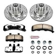 thumbnail image 3 of PowerStop Front Z36 Truck & Tow Carbon-Fiber Ceramic Brake Pad and Drilled and Slotted Rotor Kit Fits: CHEVROLET GMC ISUZU Select Models K1985-36, 3 of 9