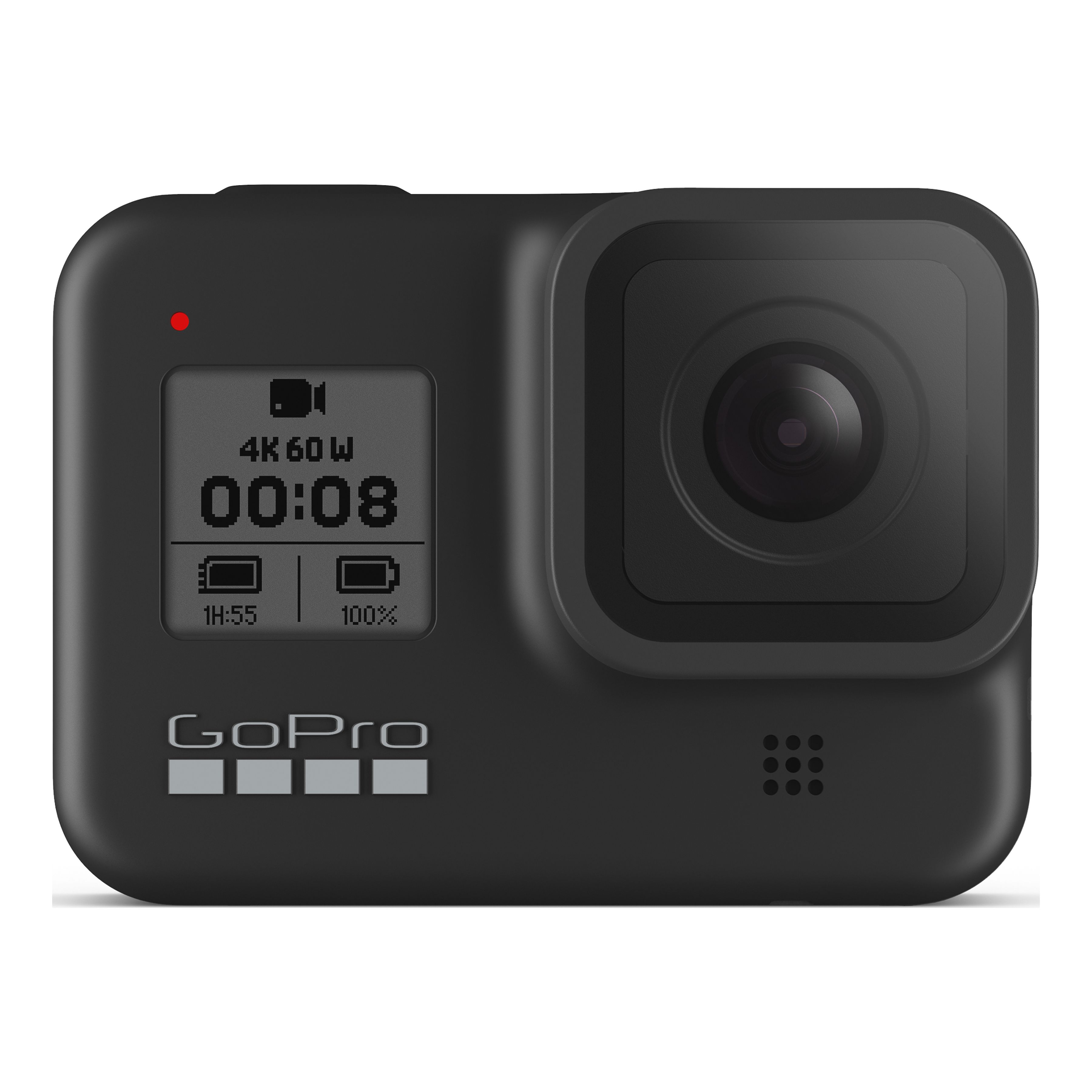 GoPro HERO8 Black Action Camera Bundle with Dual Battery Charger & Bonus Battery - Includes 3 Total Batteries - image 2 of 6