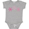 thumbnail image 3 of Inktastic Pink Snowflakes Boys or Girls Baby Bodysuit, 3 of 5