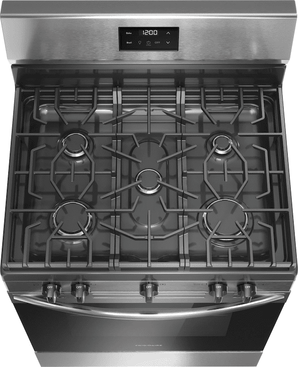 Frigidaire FCRG3052BS 30" Gas Range, Stainless Steel