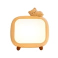 thumbnail image 1 of Luz De Noche Led Gatito Lindo Niños Lámpara De Dormir Mesa Luz De Noche 2400 Mah Batería Control Remoto Natural / Blanco / Luz Blanca Cálida Lámpara De Noche Encantadora Para Dormitorio Sala Methold HA021608-00, 1 of 7
