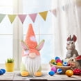thumbnail image 4 of Table Ornament Easter Desk Doll table ornament Easter table Home Office Table Decor Festival Holiday Decoration, Pink, 4 of 7