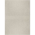 thumbnail image 2 of Nourison Positano Indoor/Outdoor Light Grey 8' x 10' Area Rug (8x10), 2 of 9