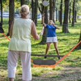 thumbnail image 3 of Ensemble Portable de Filet de Badminton avec Base de Rangement, Filet Pliant pour Volleyball et Badminton, 3 of 7