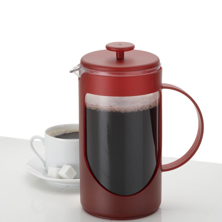 Bonjour Ami-Matin Coffee Unbreakable Plastic French Press: 3 Cup - Black