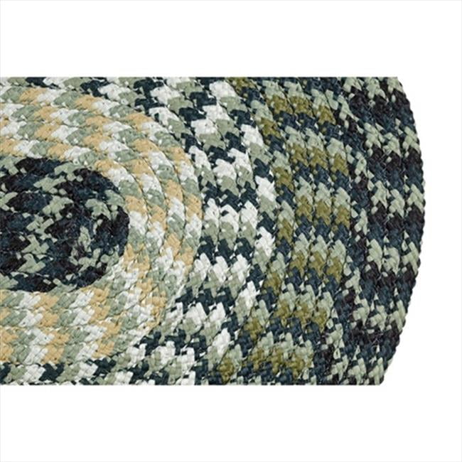 BRAL2030HU Alpine Braided Rug, Hunter 20 in. Walmart Canada