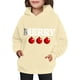 thumbnail image 4 of Sudadera con capucha para niñas y niños, sudadera de manga larga con cuello redondo y estampado de moda, jersey con bolsillo, sudadera de poliéster para niñas, 4 of 8