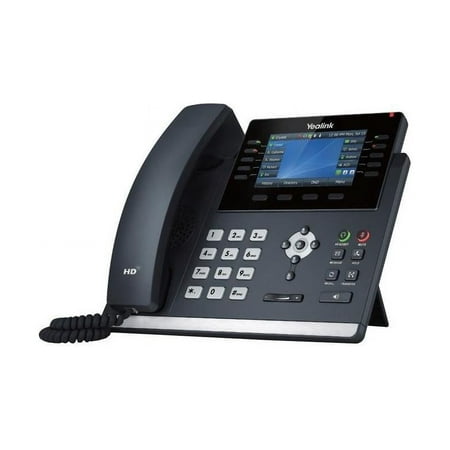 Yealink SIP-T46U IP Phone Corded Corded Wall Mountable Desktop Classic Gray