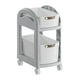 thumbnail image 1 of Carrito con ruedas organizador de gran capacidad para cocina multifuncional 2 capas gris, 1 of 9