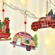 thumbnail image 2 of Wosthever Árbol de Navidad de Colgante automotriz Colgante portátil Lindo Puerta temática de Navidad Chimenea Decoración de pared Ornamento con Kits de decoración para fiestas Trineo Wosthever HA069346-04, 2 of 6