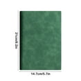 thumbnail image 3 of COM1950s A5 Notebook,5.7X8.2 Inch Writing Notebook with Soft Leather-Like Cover,Thread-Bound Laying Flat Journal for Office Work and Study, 3 of 9