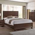 thumbnail image 2 of Bowery Hill Transitional Casual Wooden Queen Panel Bed in Medium Warm Brown, 2 of 3
