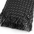 thumbnail image 2 of 13Ft 30mm Width Black Nylon Expandable Braided Sleeving Cable Wire Protector, 2 of 4