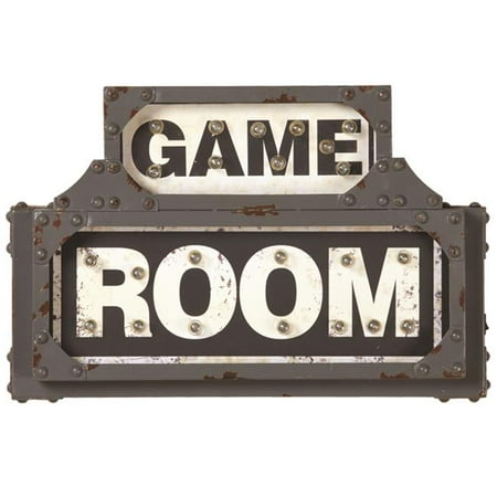 

RAM Game Room Metal Sign Game Room