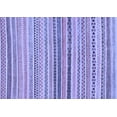 thumbnail image 1 of Ahgly Company Machine Washable Indoor Rectangle Abstract Blue Modern Area Rugs, 5' x 7', 1 of 4