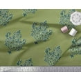 thumbnail image 3 of Soimoi Poly Georgette Fabric Floral & Paisley Block Print Sewing Fabric Yard 42 Inch Wide, 3 of 3