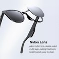 thumbnail image 5 of Smart Wireless BT5.0 Headset Music Glasses Outdoor Cycle Sports Headphone Nylon Lens Stable Pairing Built-in Speaker Black, 5 of 5