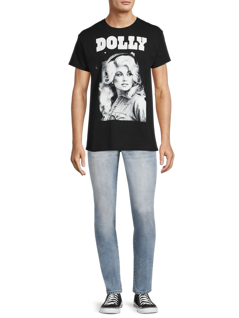 Dolly Parton Men's Portrait Graphic T-Shirt, Size S-3XL - Walmart.com