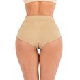 thumbnail image 6 of FANNYC Shapewear For Women High Waist Tummy Control Thong Panty Stomach Shapewear Waist Cincher Girdle Slimmer Body Shaper Butt Lifter Shaper With Butt Pad ,Black/Apricot, 6 of 6