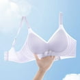 thumbnail image 6 of HADST Women's Buttery Soft Bralette Smooth Breathable Wireless Summer Thin Bra Nylon,Spandex, 6 of 7