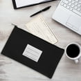 thumbnail image 4 of PU Leather Money Wallet Pouch for Cash Check Receipt Convenient Bill Bag Storage Bag, 4 of 8