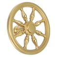 thumbnail image 4 of OUNONA Cabinet Knob Creative Shaped Drawer Wardrobe Pull Brass Dresser Pull Furniture Handle, 4 of 8