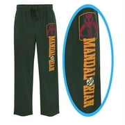 Star Wars pjswbobafettmad-3x Star Wars Boba Fett Mandalorian Mens Pajama Pants - 3XL 48-50