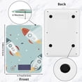 thumbnail image 2 of Rockets in Green Food Scale Digital Kitchen Scale Waterproof Tempered Glass Tare Function 11 lb for Baking Cooking Meal Prep, 2 of 7